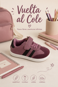 Deportiva Barefoot baby morada