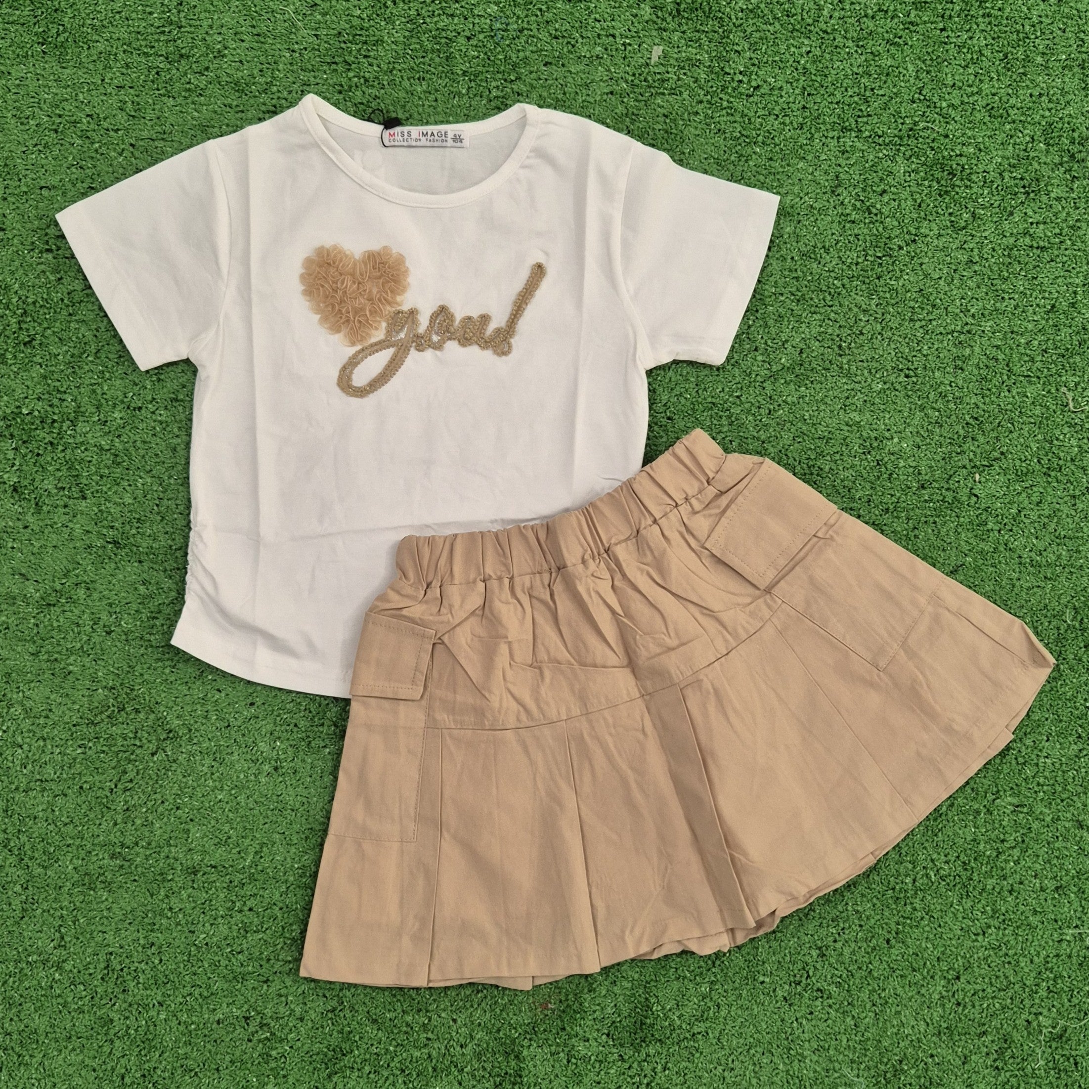 Conjunto Missyou beige