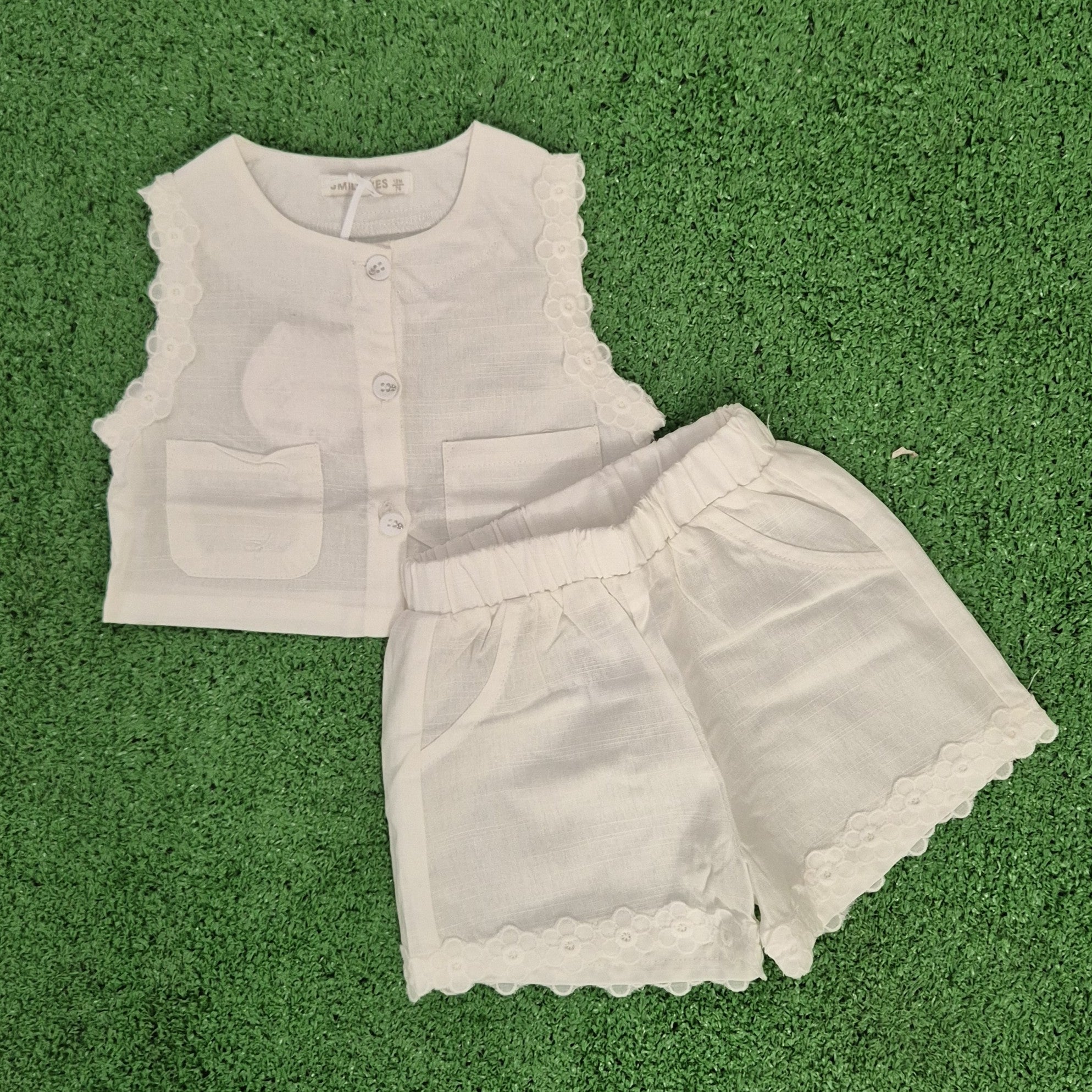 Conjunto lino blanco