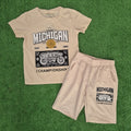 Conjunto Michigan beige