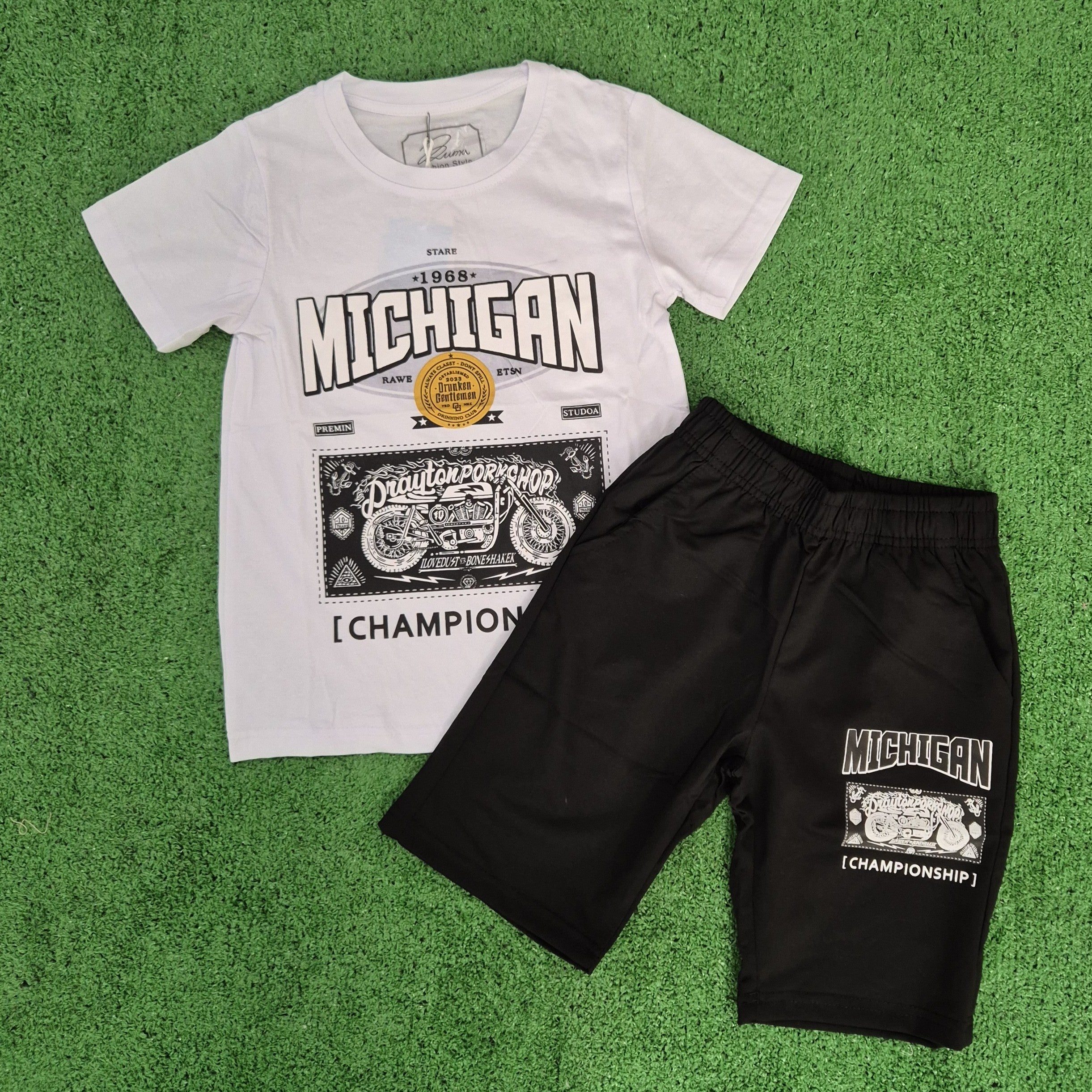 Conjunto Michigan blanco