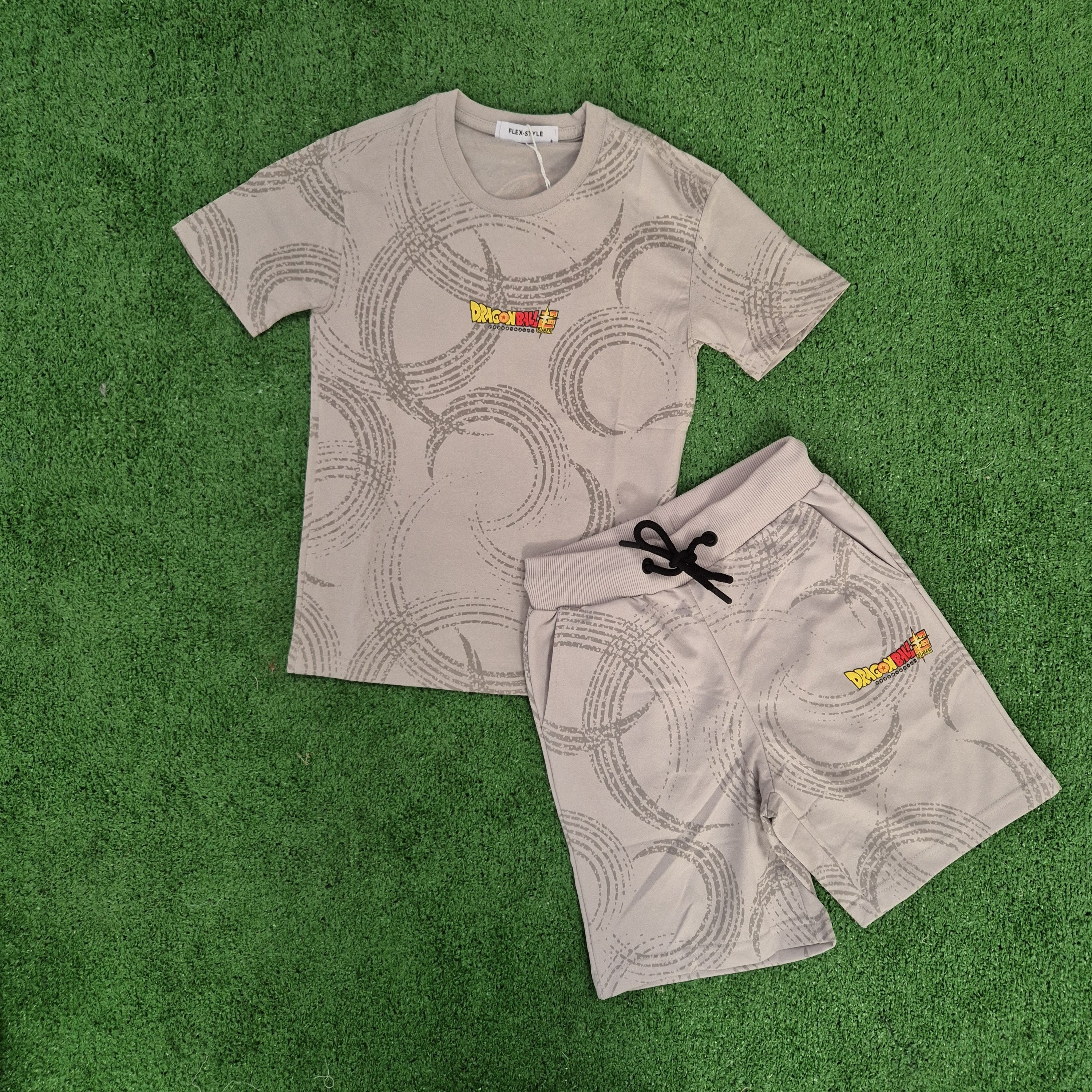 Conjunto Dragon Ball gris