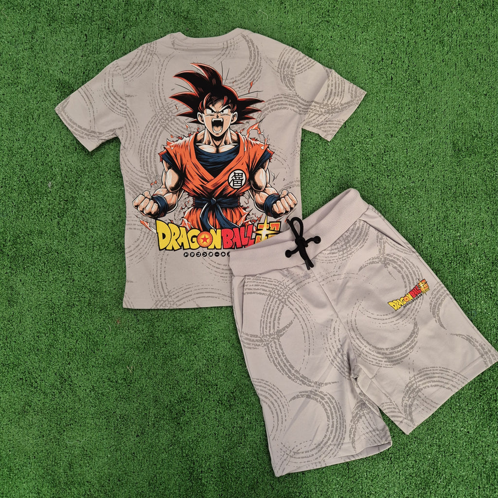 Conjunto Dragon Ball gris