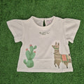 Camiseta Llama blanca