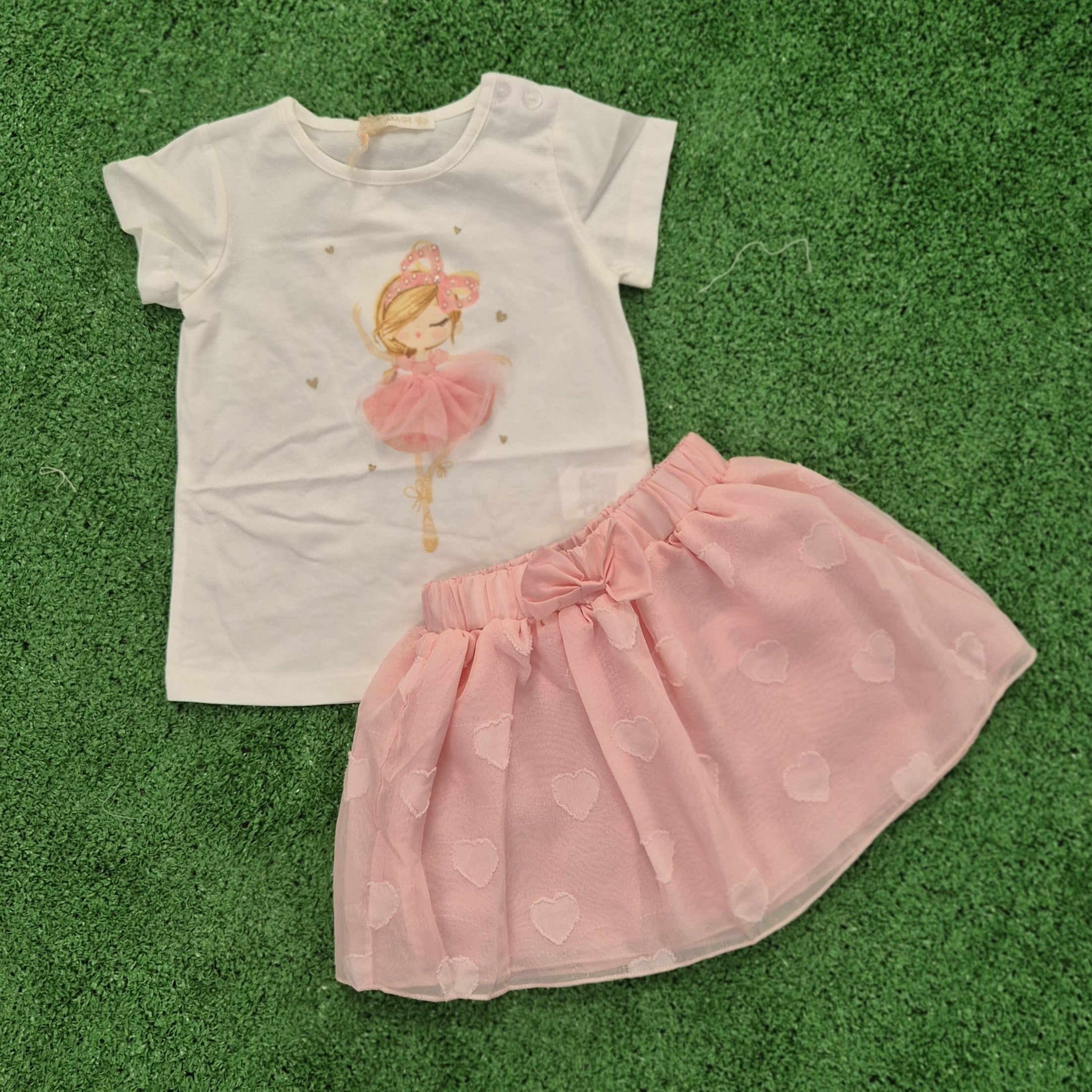 Conjunto Bailarina rosa