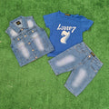 Conjunto Lowe azul