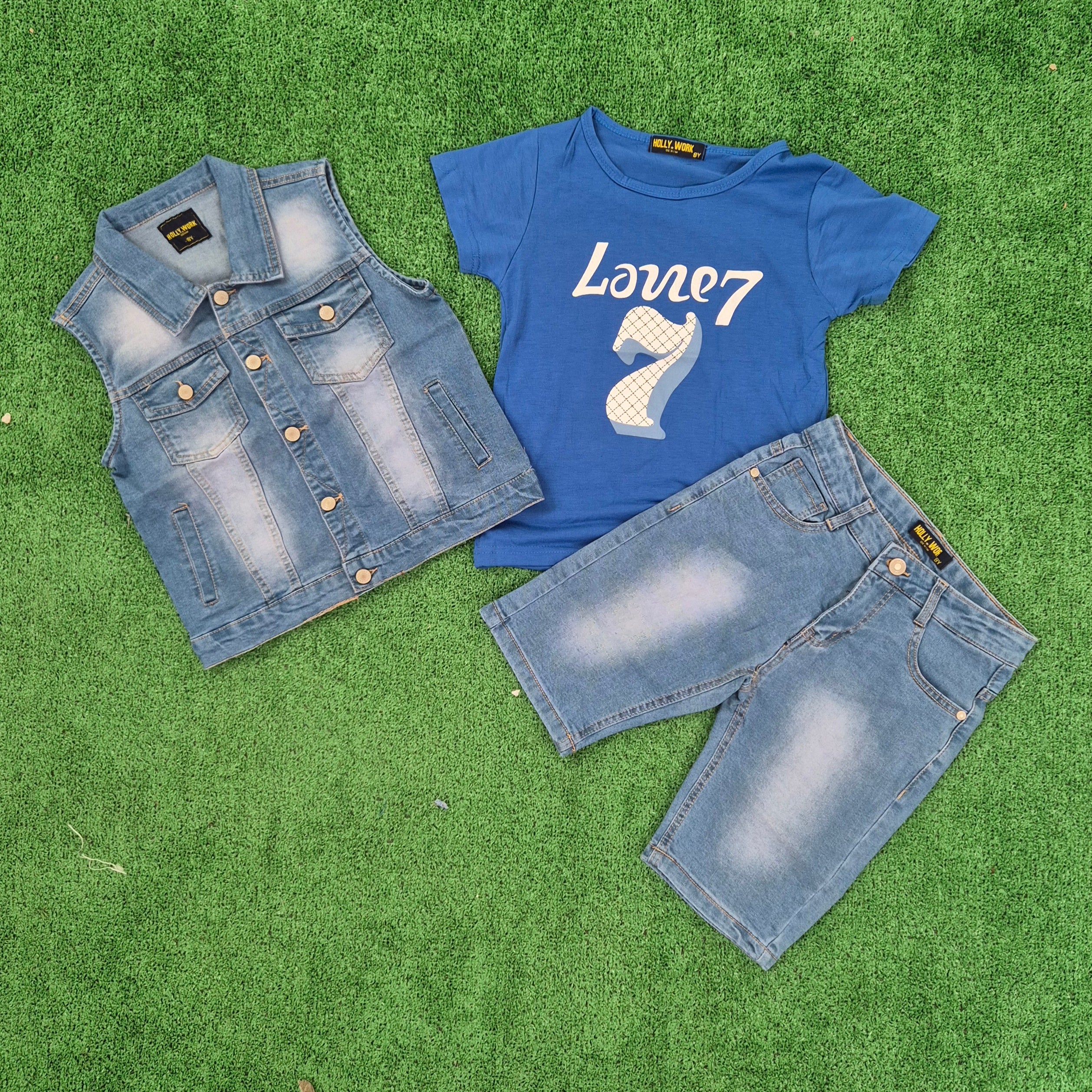 Conjunto Lowe azul