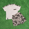 Conjunto Militar gris