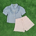 Conjunto Blusa azul
