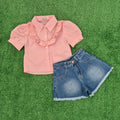 Conjunto Blusa rosa