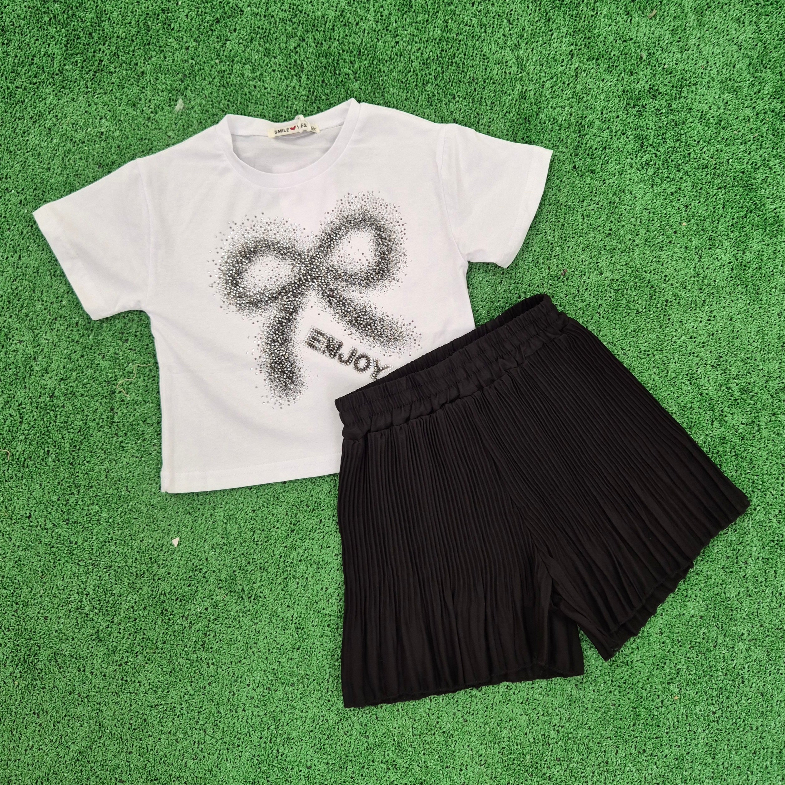 Conjunto Lazo Piedra negro