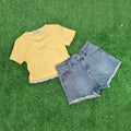 Conjunto Smile amarillo