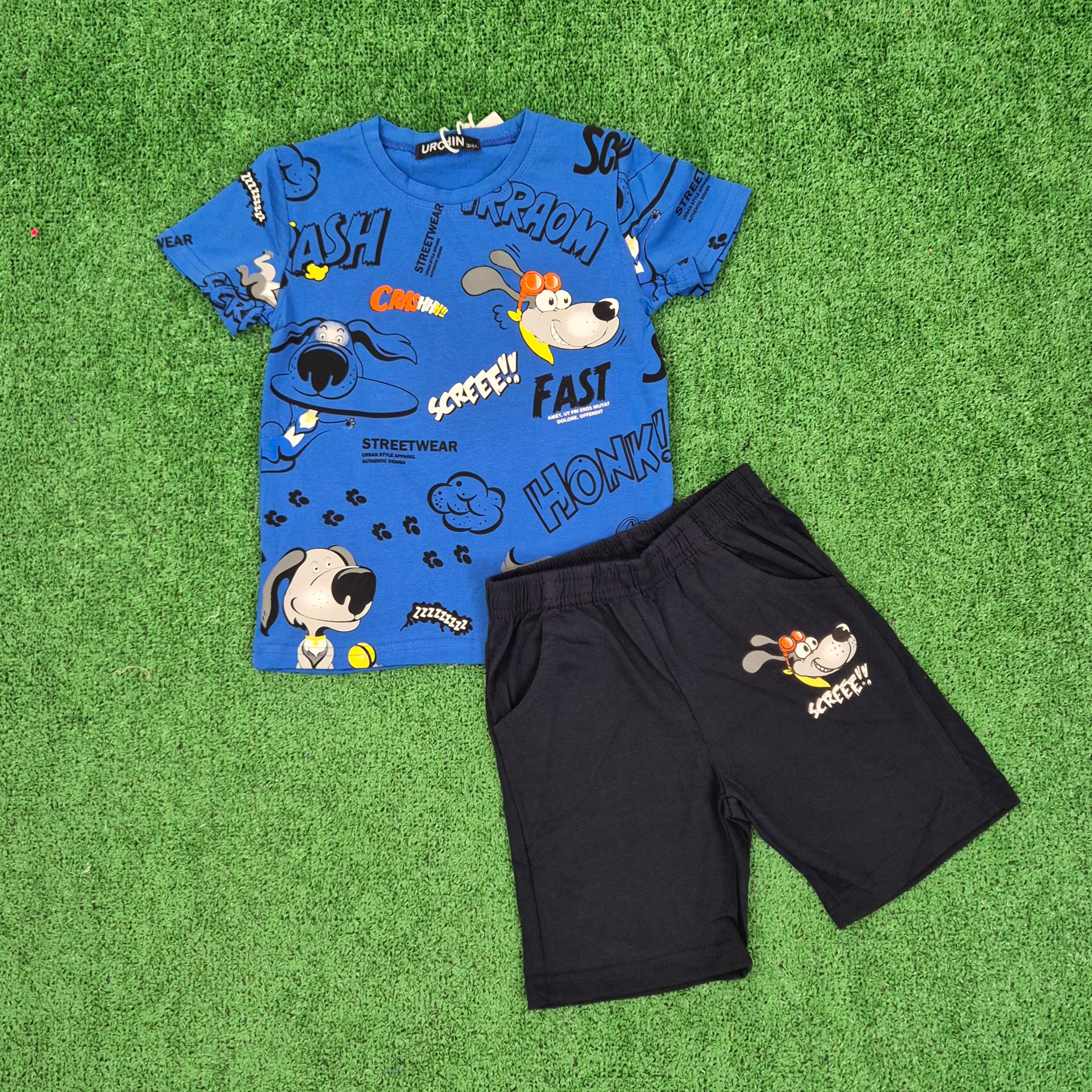 Conjunto Fast azul