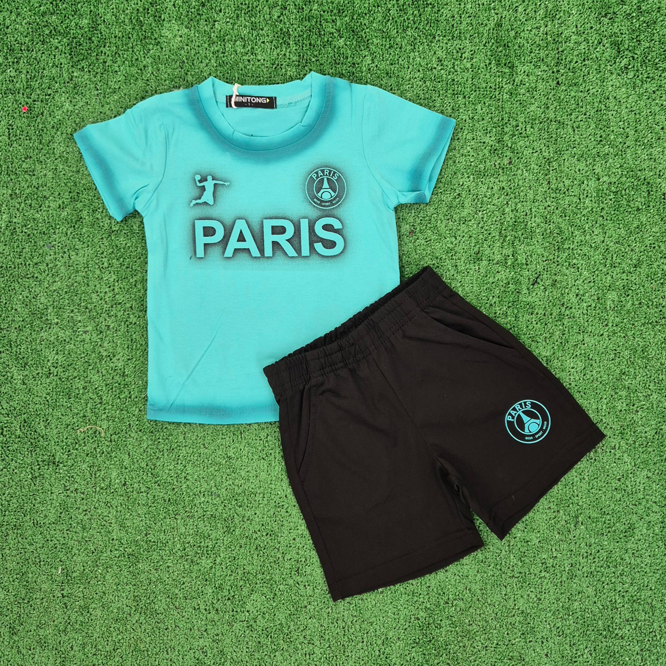 Conjunto Paris turquesa