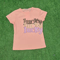 Camiseta Lucky coral