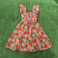 Vestido jardín rosa