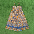 Vestido playero beige
