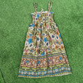 Vestido playero verde