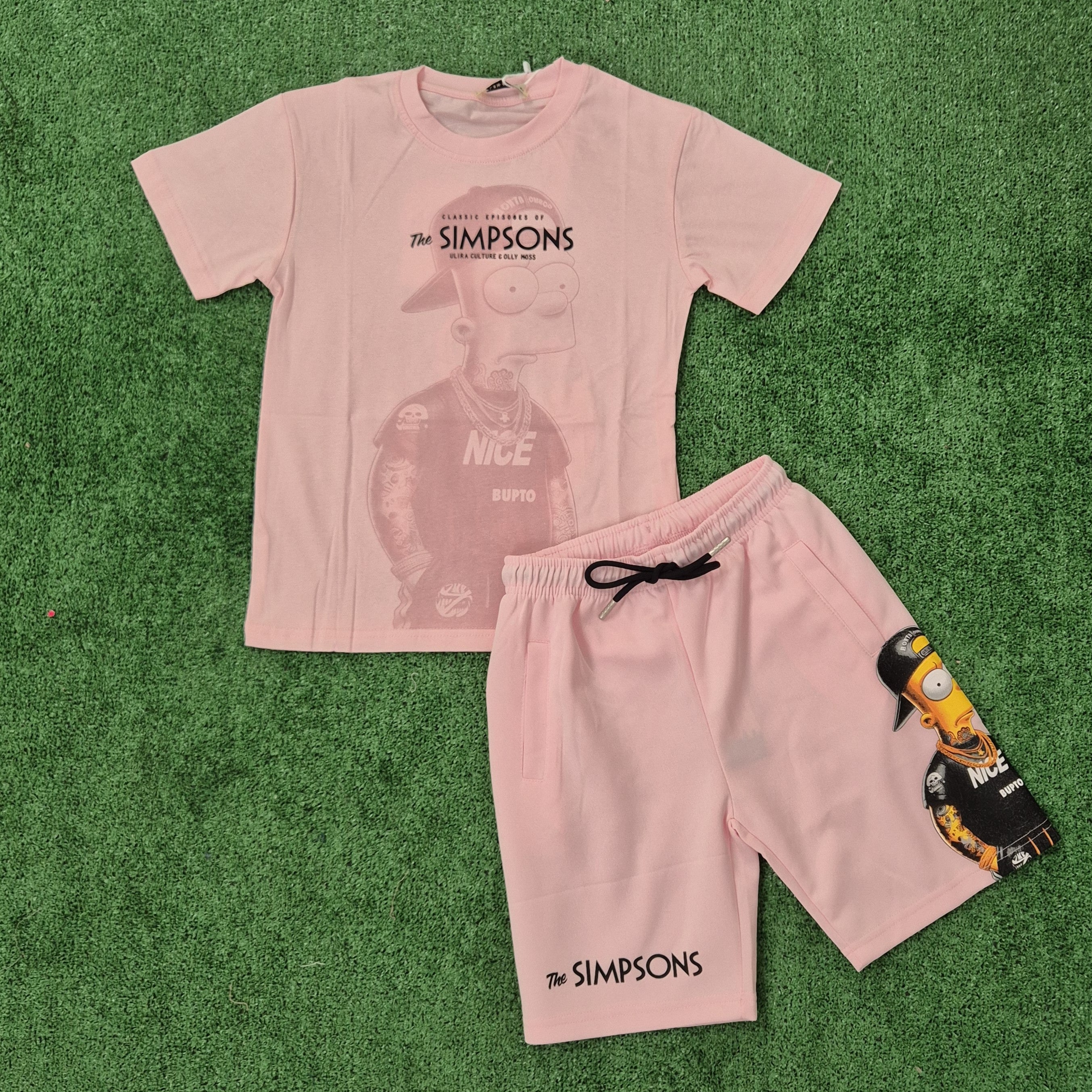 Conjunto Bart rosa