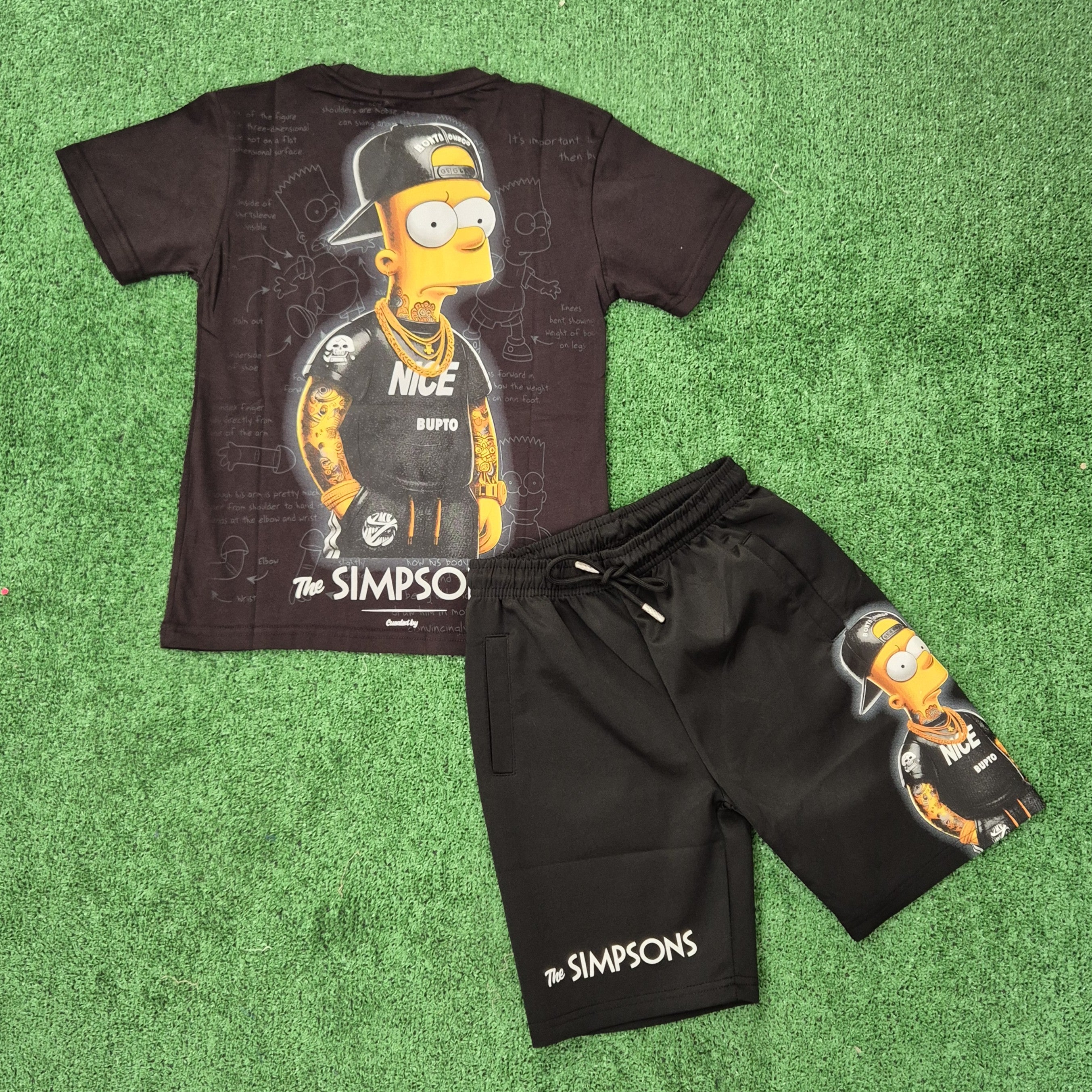 Conjunto Bart negro