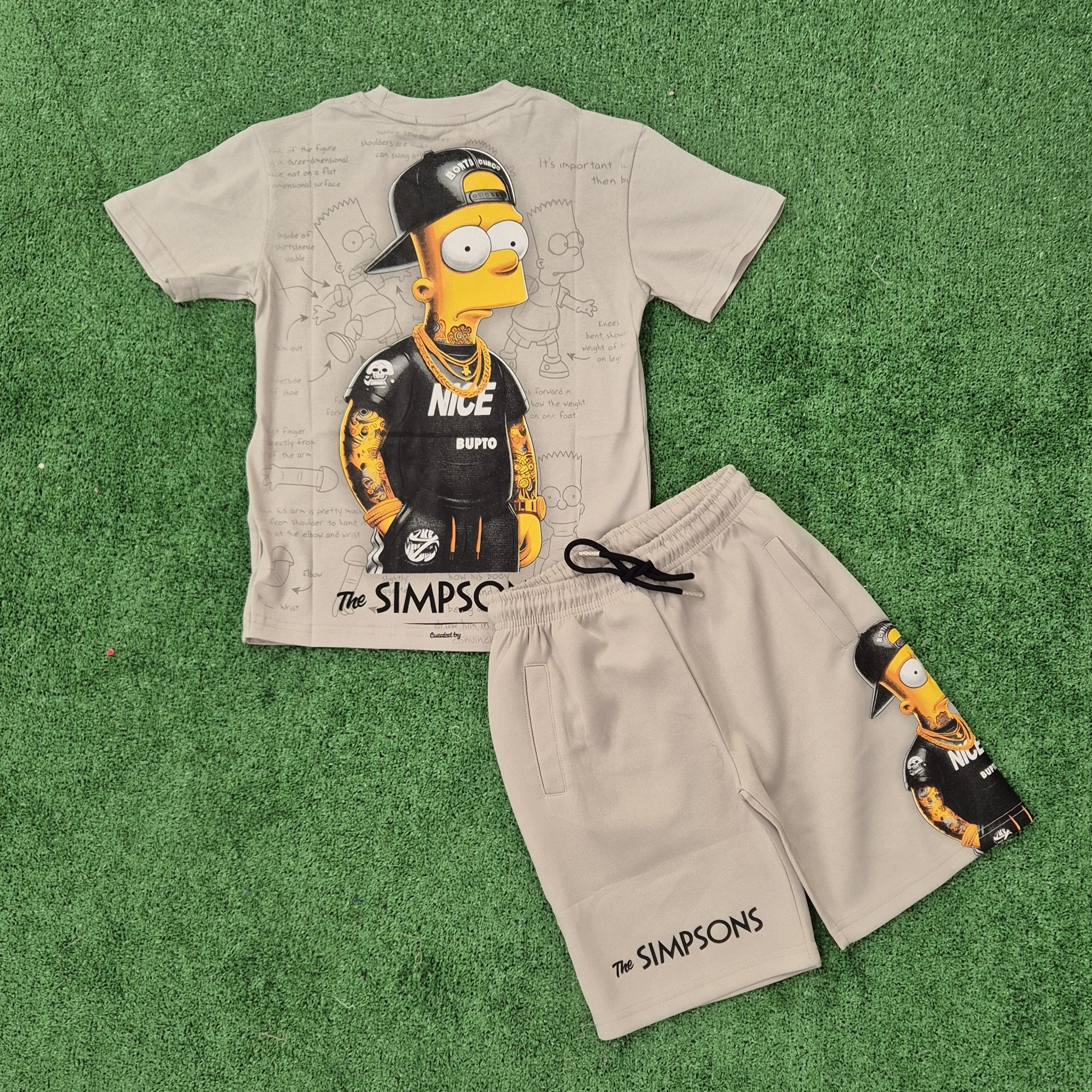 Conjunto Bart gris