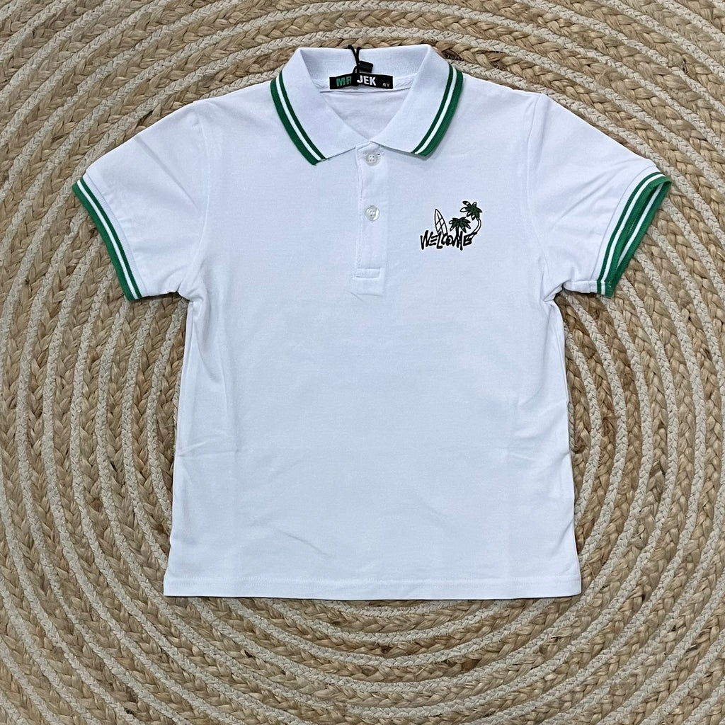 Polo beach blanco