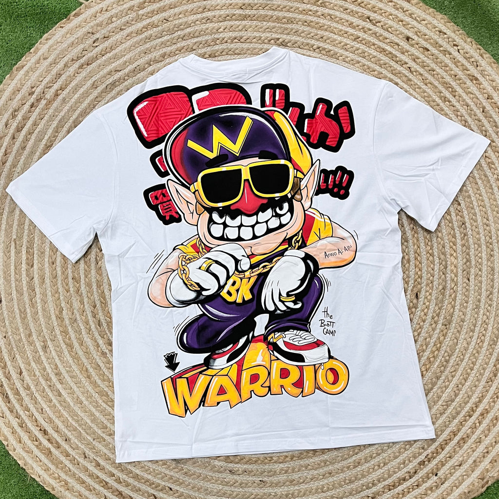 Camiseta Warrio Oversize blanca