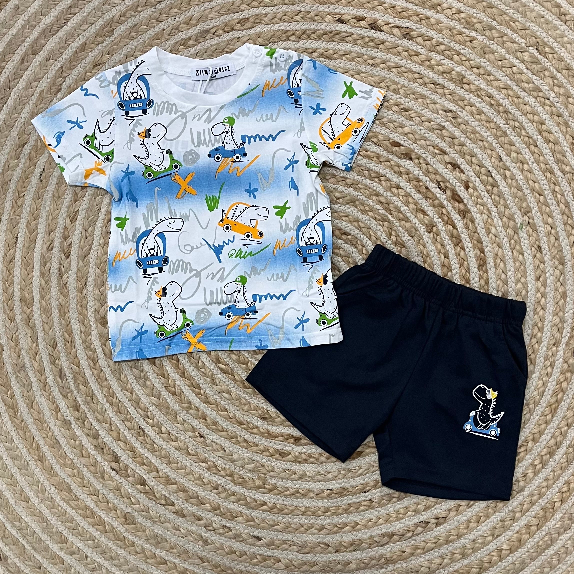 Conjunto jurasic azul