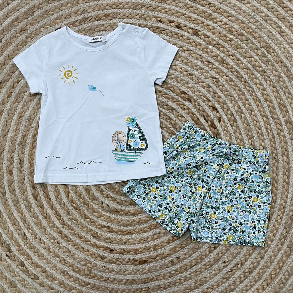 Conjunto velero blanco