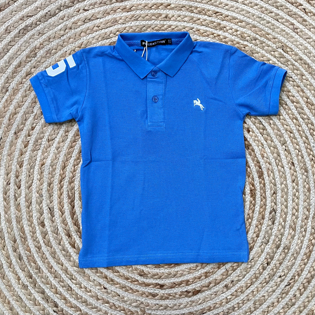 Polo Caballo azulon