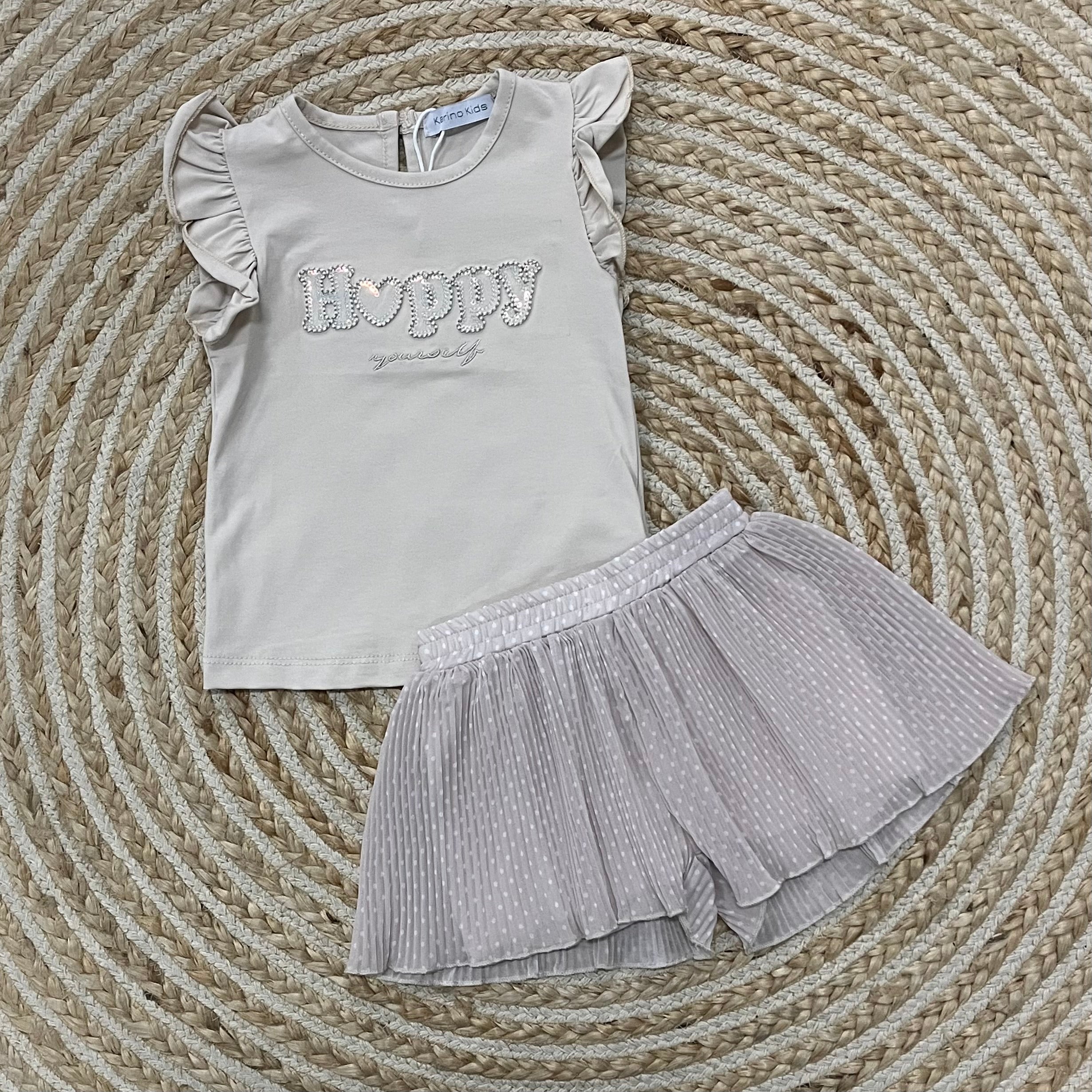 Conjunto hoppy beige