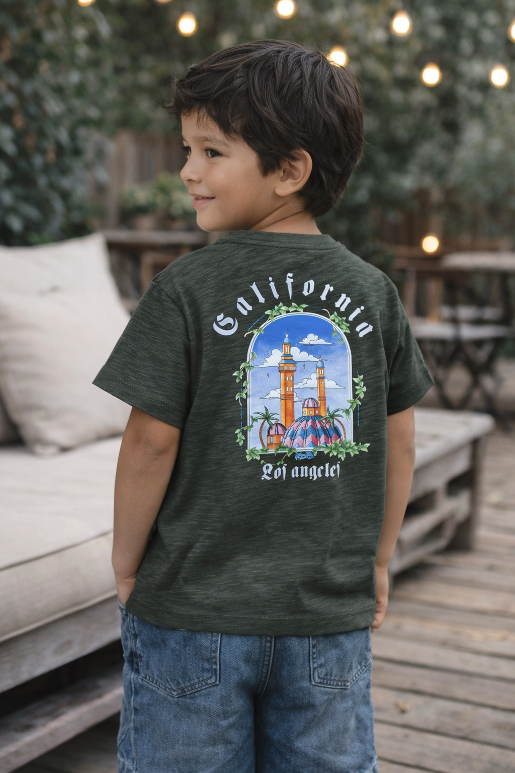 Camiseta california verde