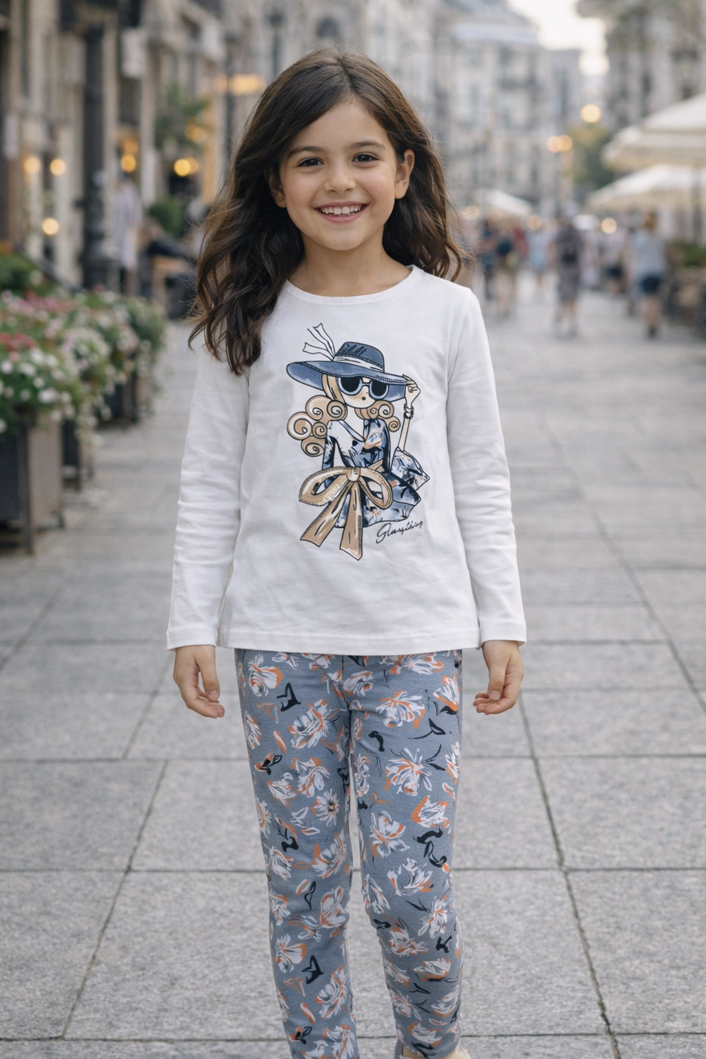 Conjunto muñeca azul