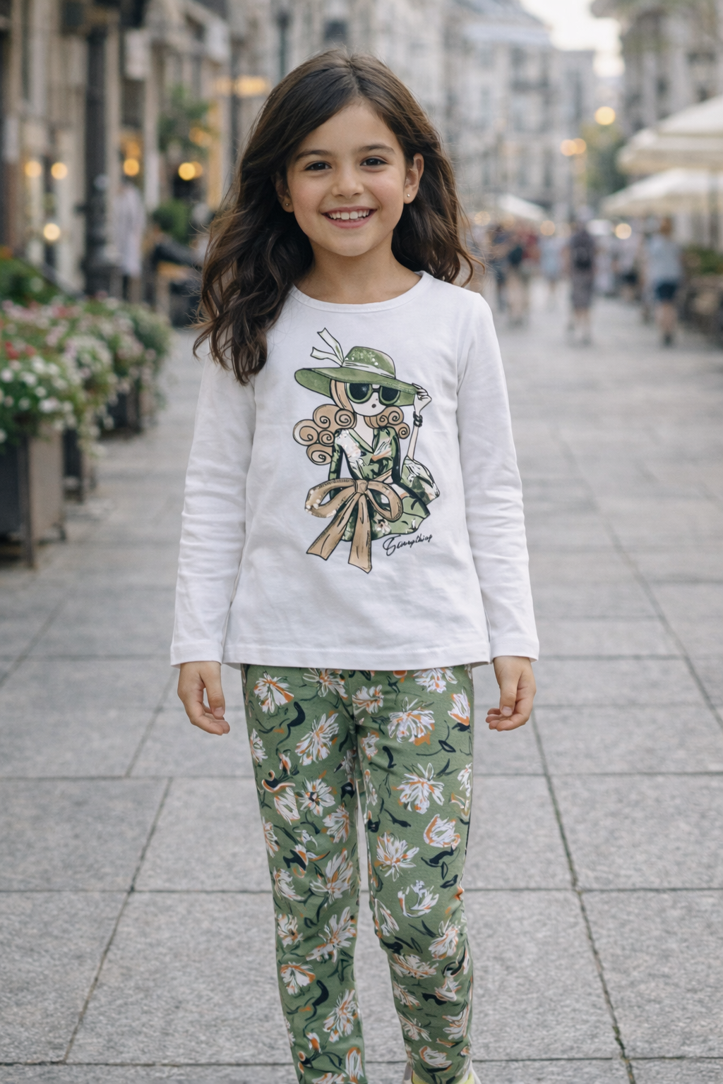 Conjunto muñeca verde