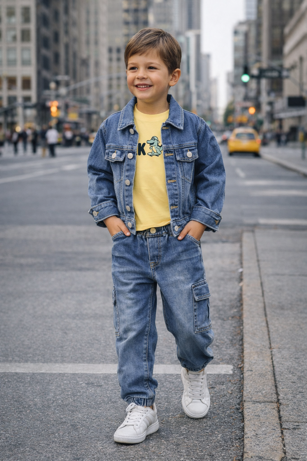 Conjunto skote amarillo