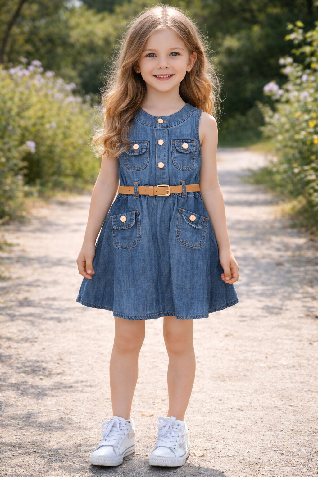 Vestido jeans oscuro