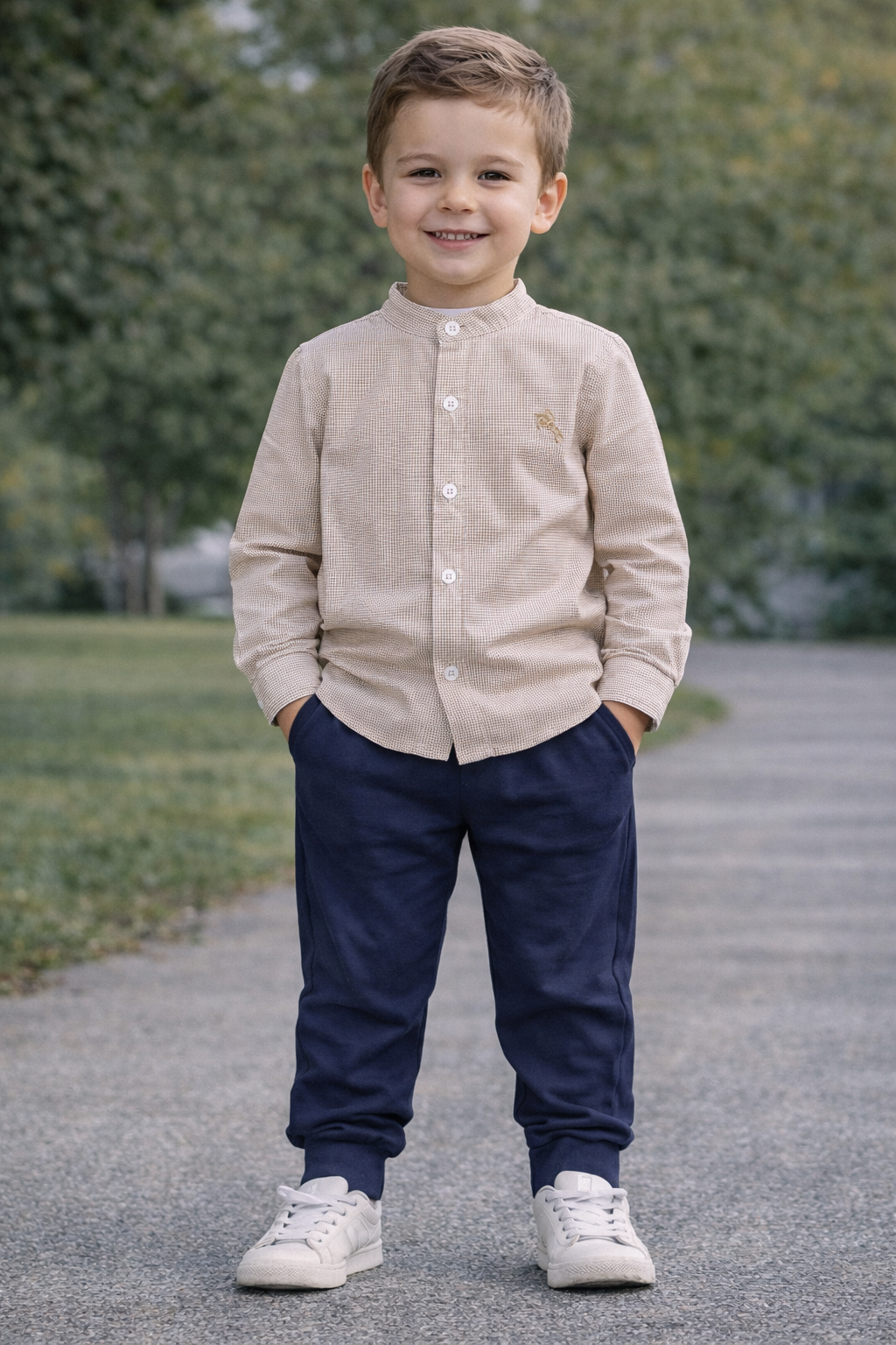 Camisa caballo marron
