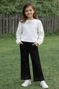 Conjunto lazo blanco