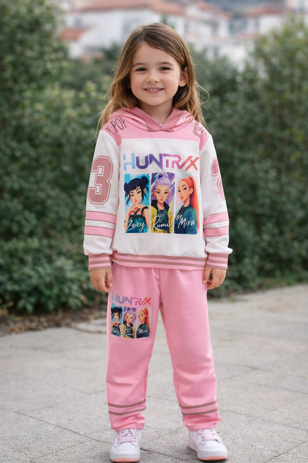 Chandal huntrix rosa