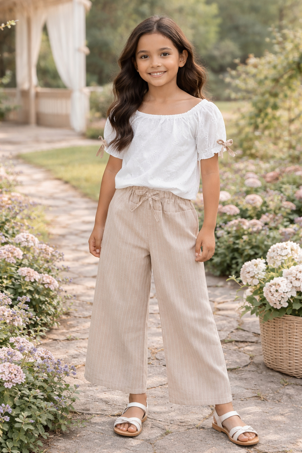 Conjunto abril beige