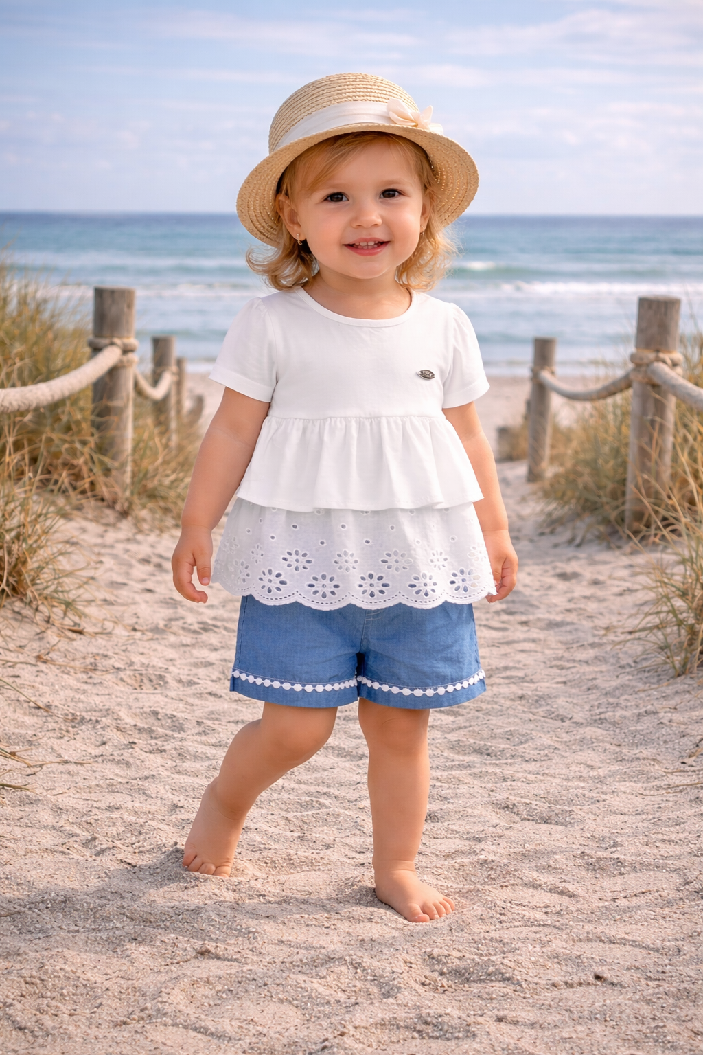 Conjunto isabela blanco