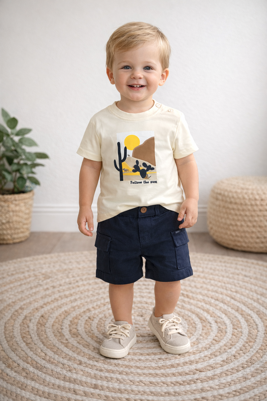 Conjunto oeste beige