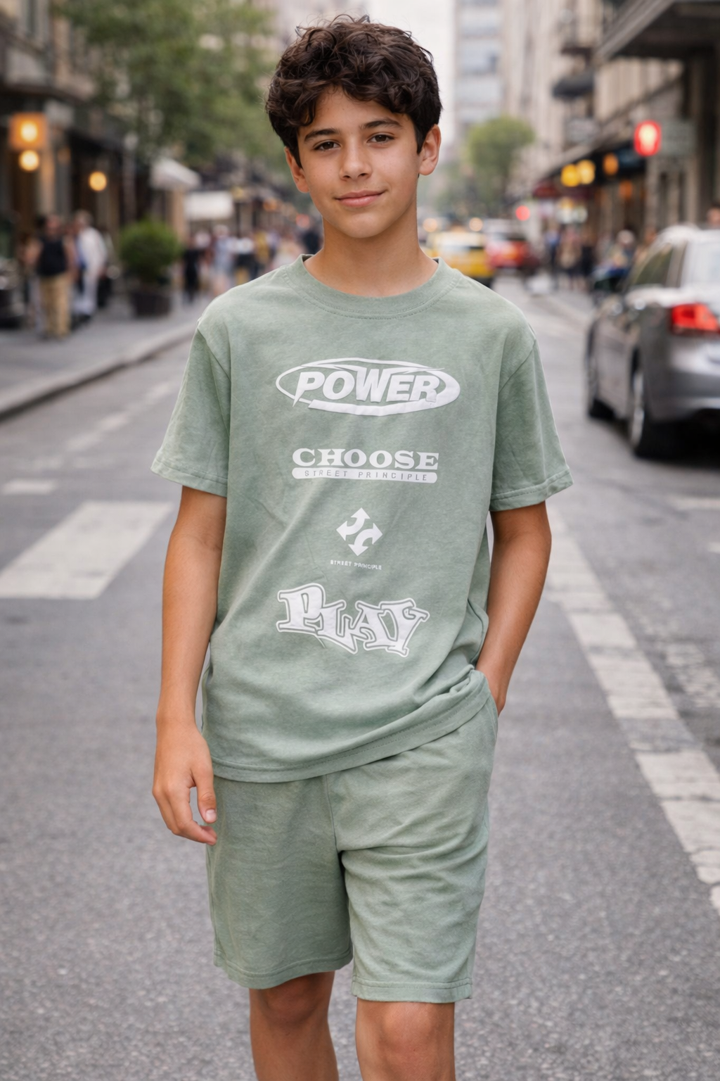 Conjunto power verde