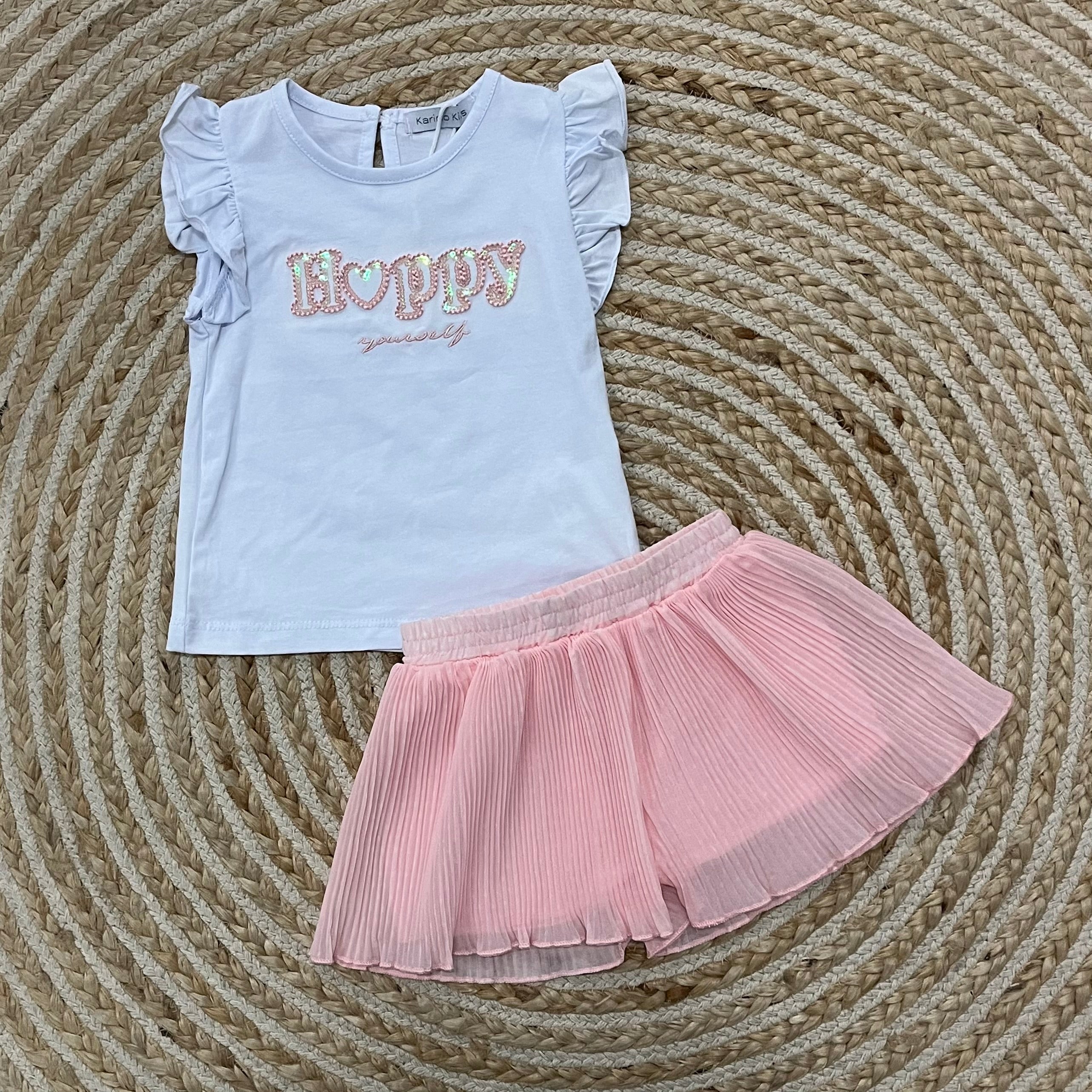 Conjunto hoppy blanco