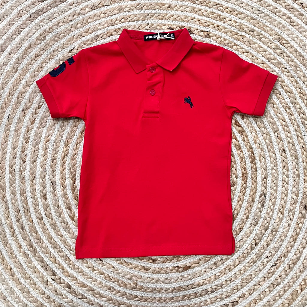 Polo Caballo rojo