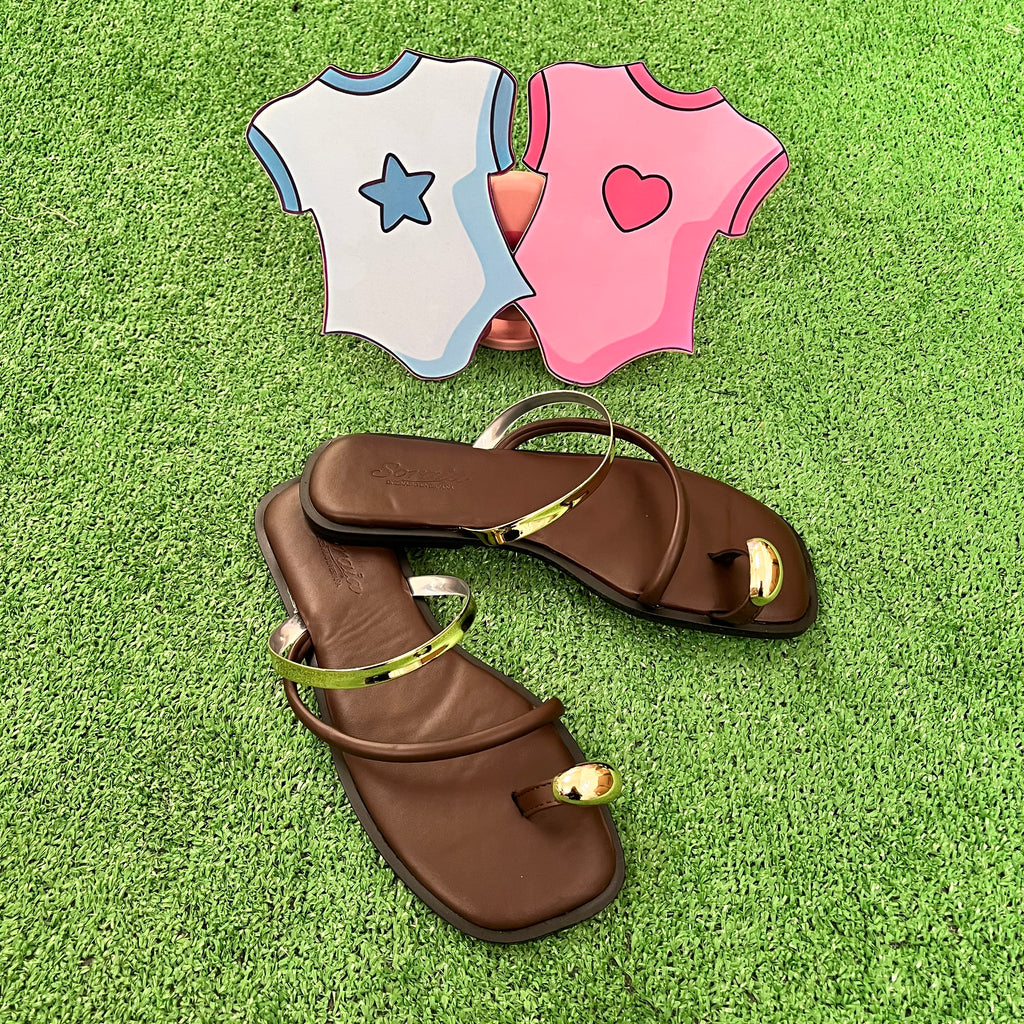 Sandalia Tira chocolate