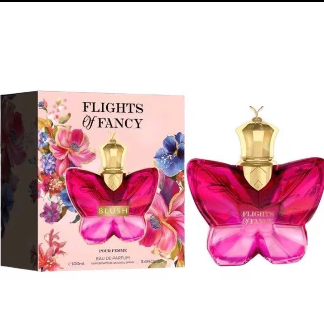 Perfume mariposa fucsia