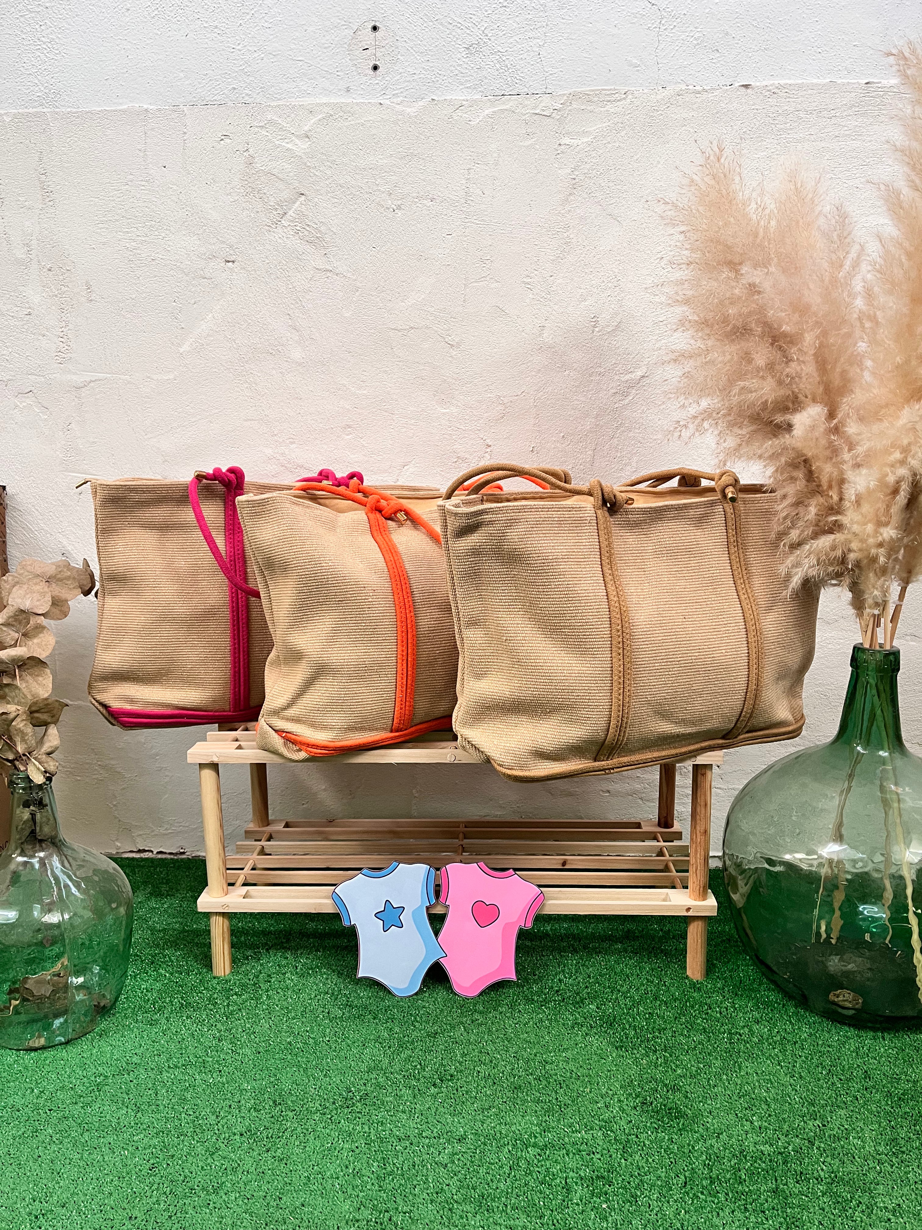 Bolso rafia 2201