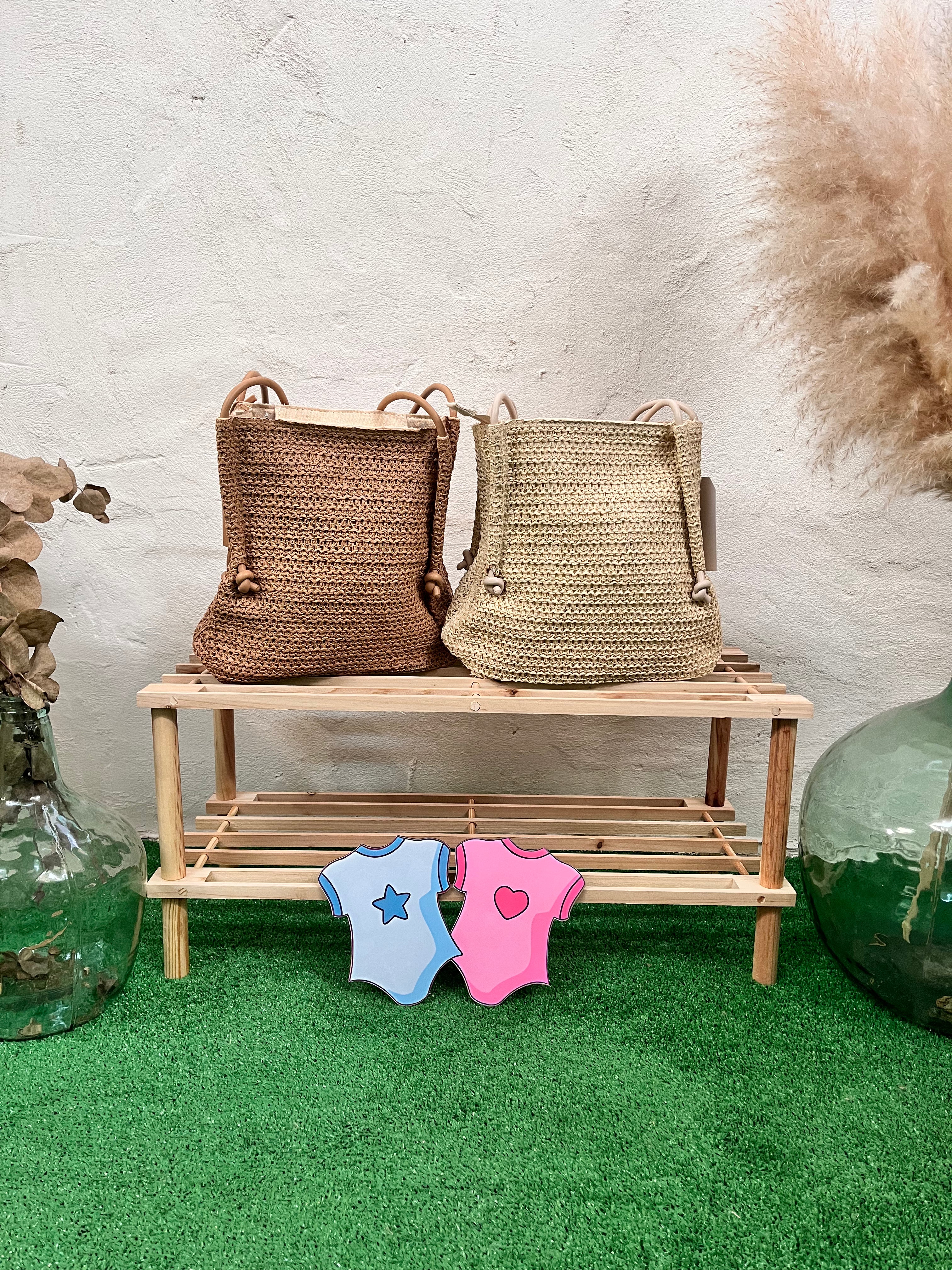Bolso rafia 2336