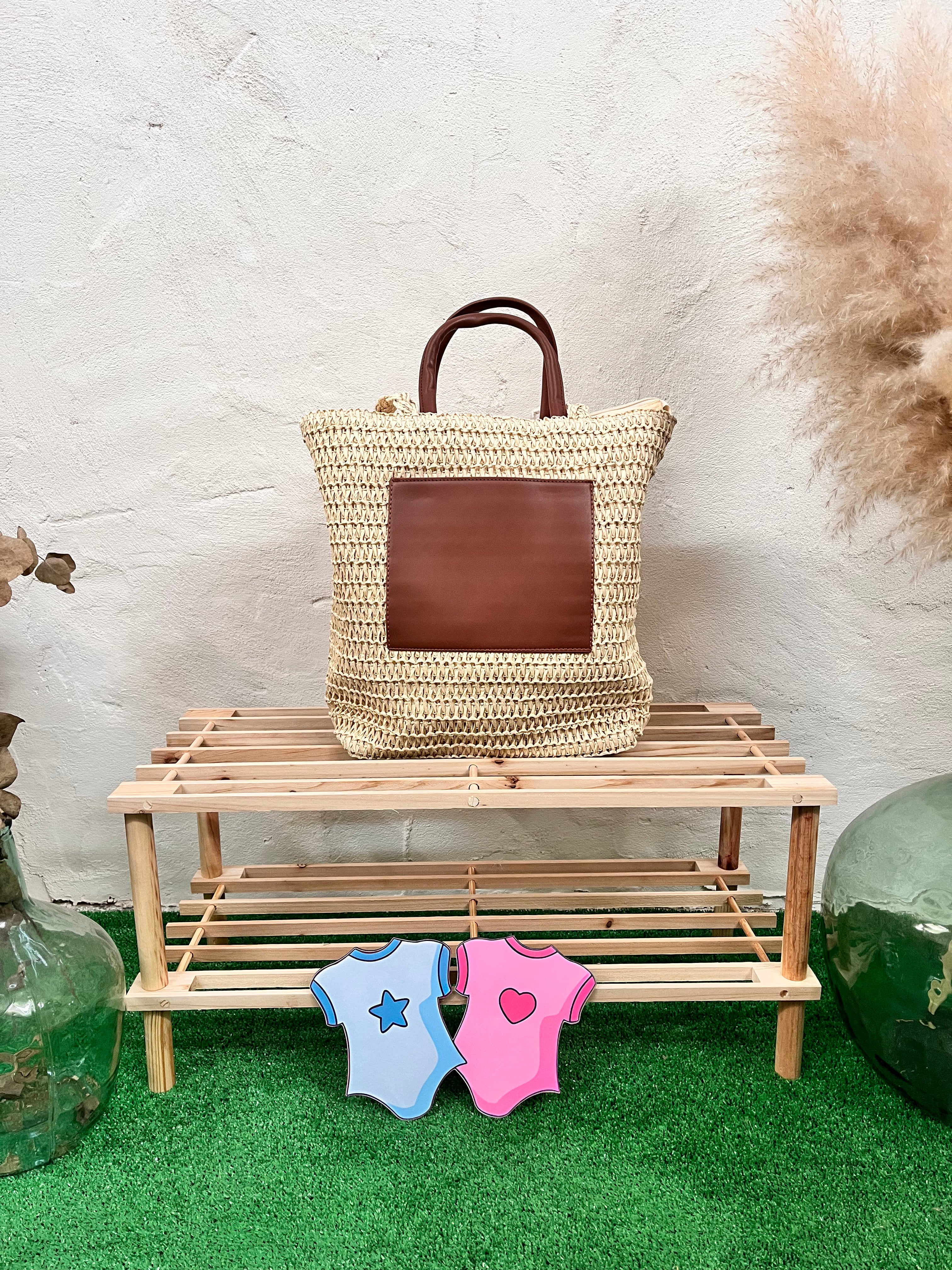 Bolso rafia 001